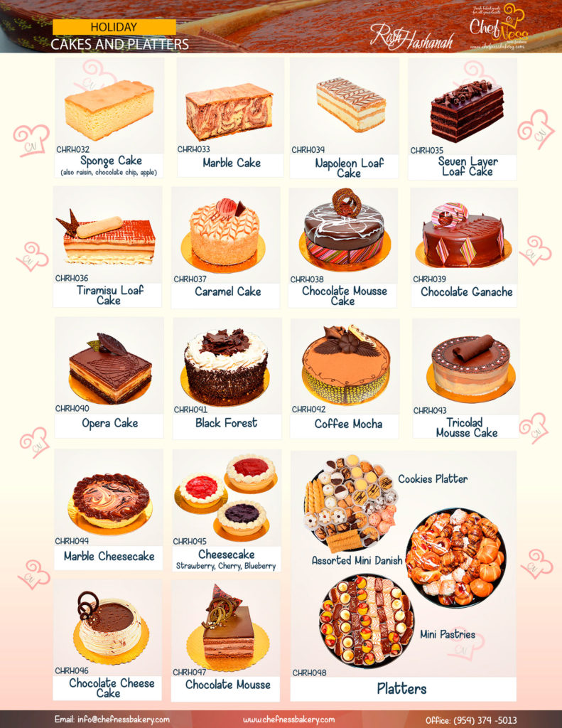 Rosh Hashanah Catalog Chefnessbakery