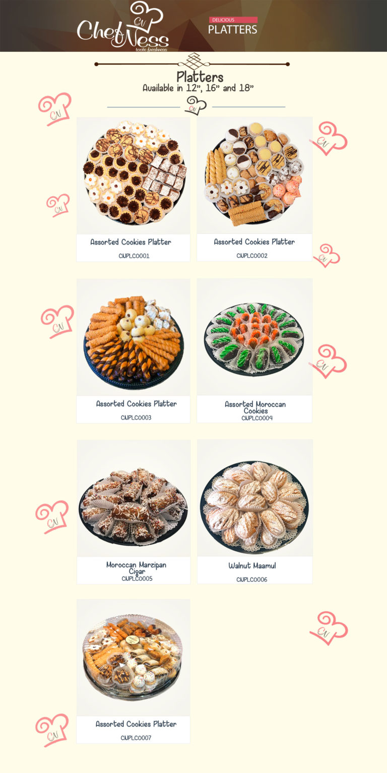 Kosher Cookies Platters Chefness Bakery